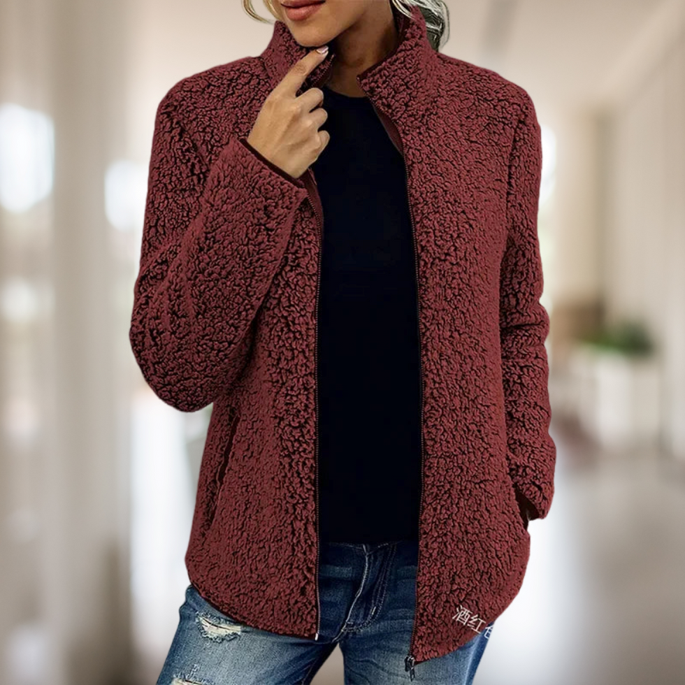 Freya – Hochwertige Fleecejacke mit Reißverschluss
