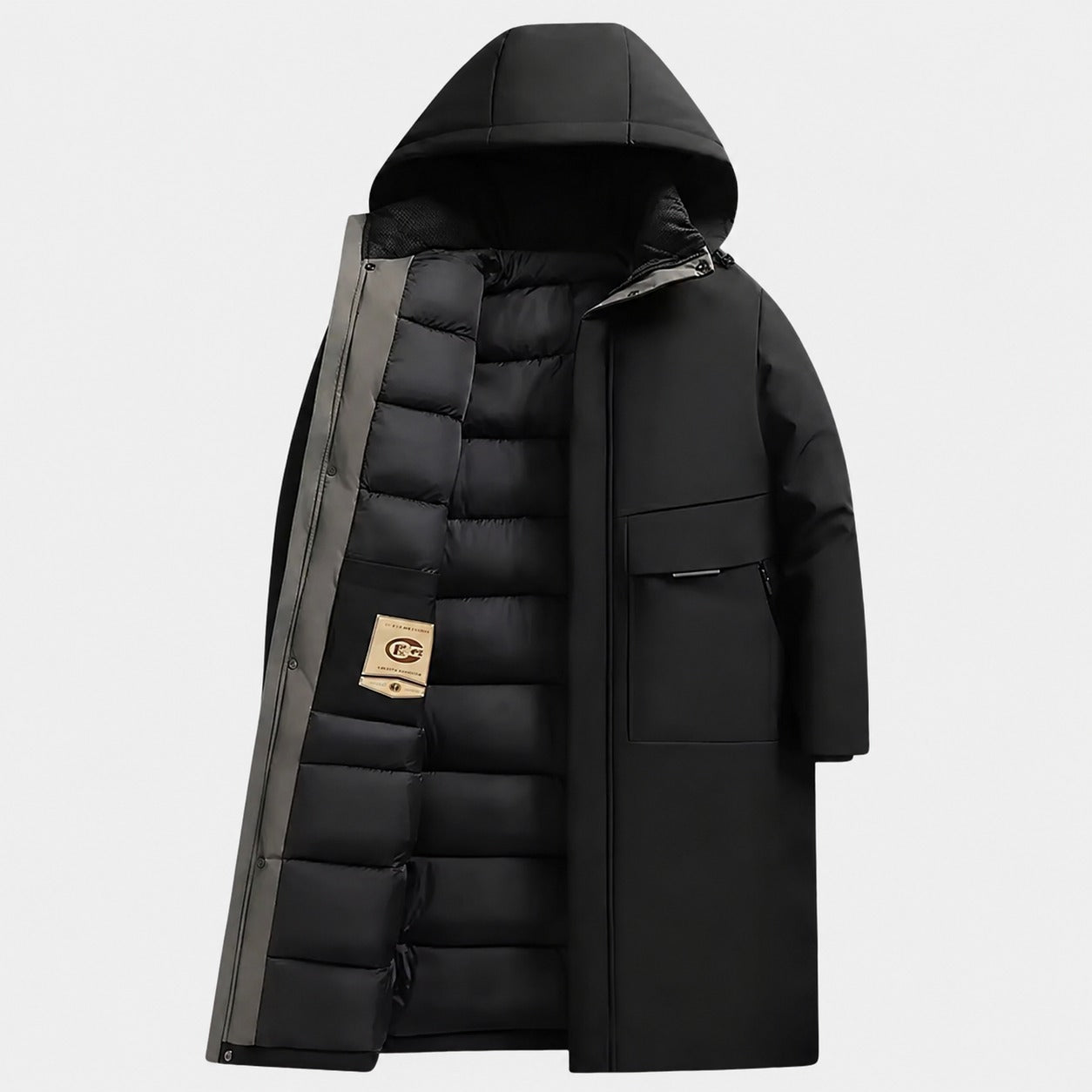 Viktor - Langer und warmer Mantel für den Winter