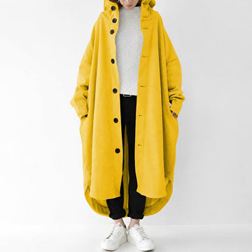 Laura - Langer und lockerer Trenchcoat für Damen