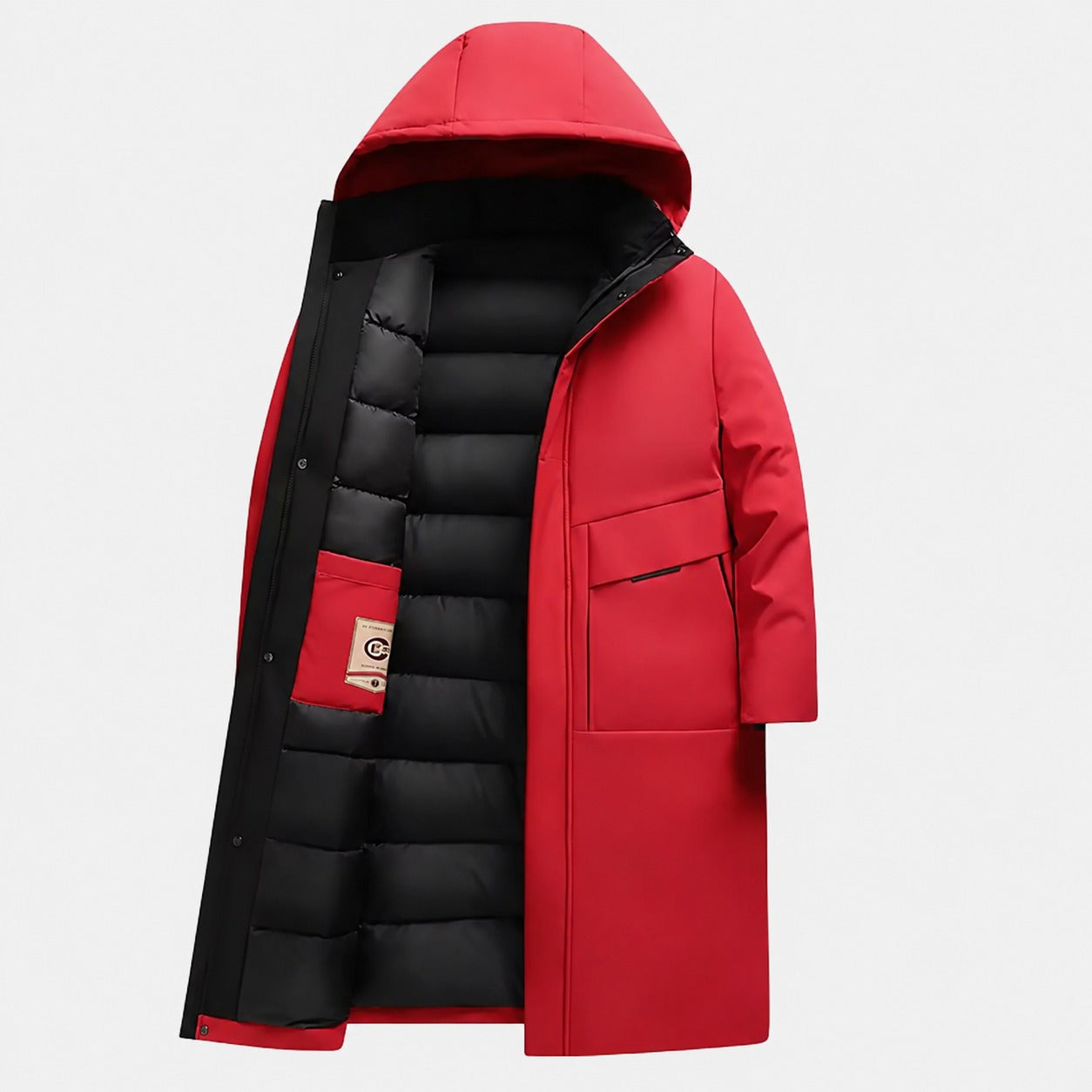 Viktor - Langer und warmer Mantel für den Winter