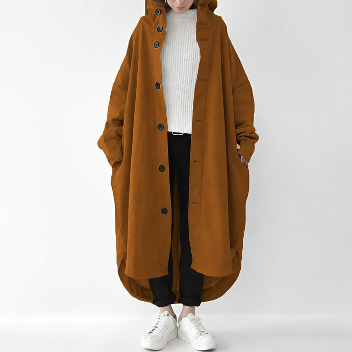 Laura - Langer und lockerer Trenchcoat für Damen