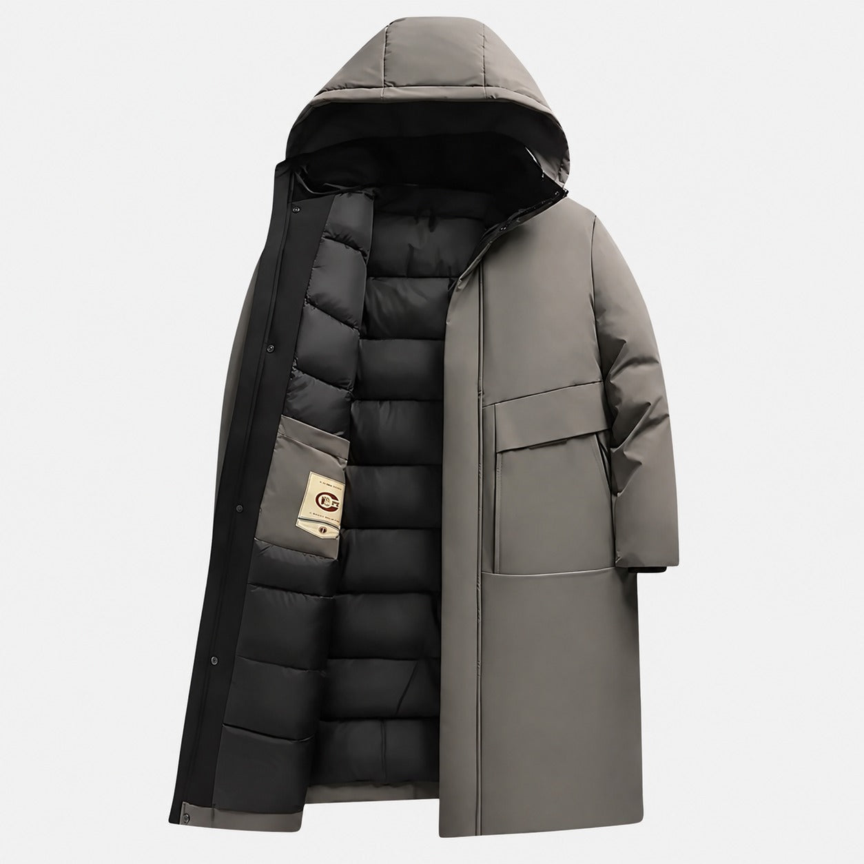 Viktor - Langer und warmer Mantel für den Winter