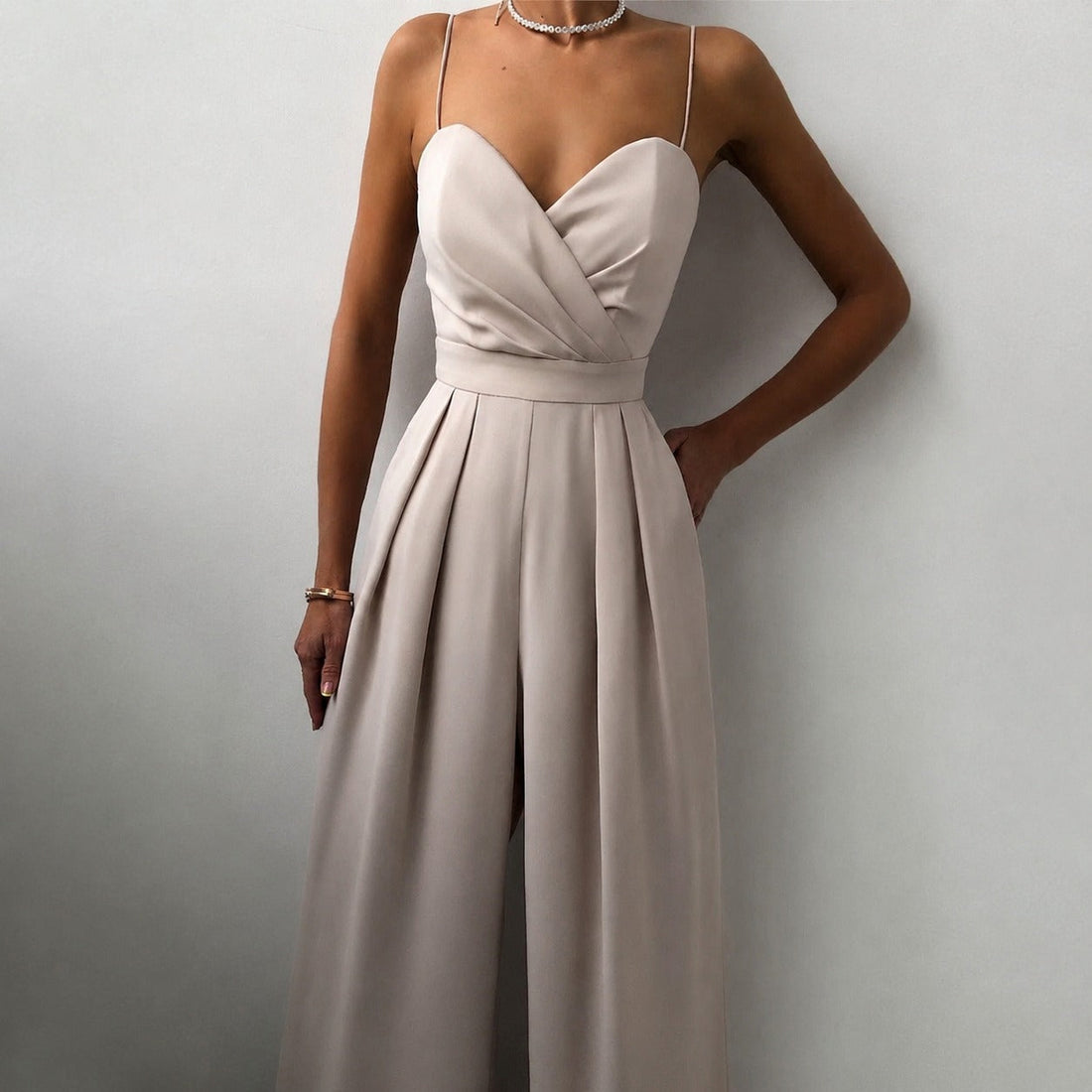 Amelie - Eleganter Jumpsuit mit hoher Taille