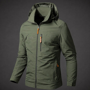 Estefan - Trendige Herrenjacke mit Kapuze