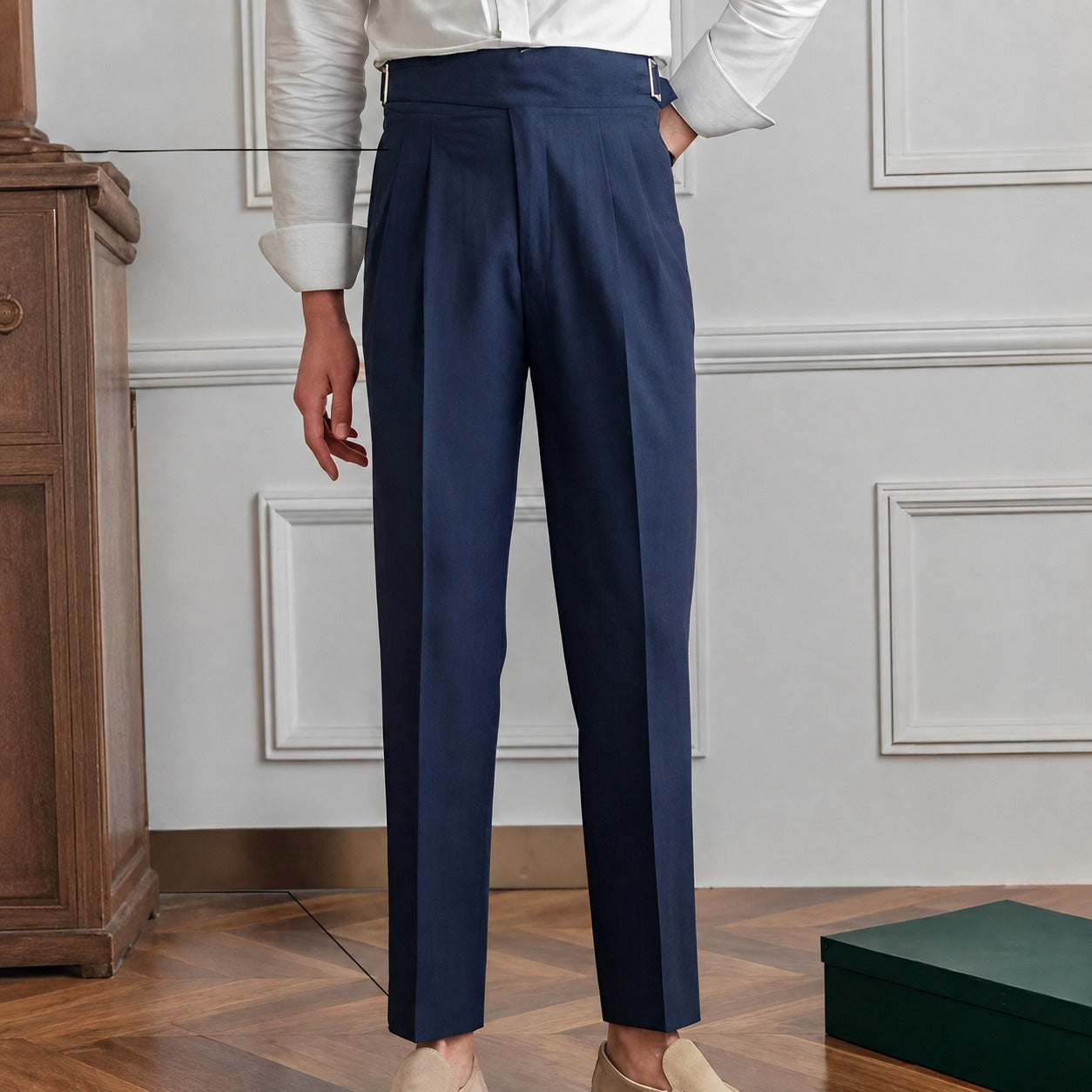 Bronson - Elegante Herrenhose mit verstellbarer Schnalle