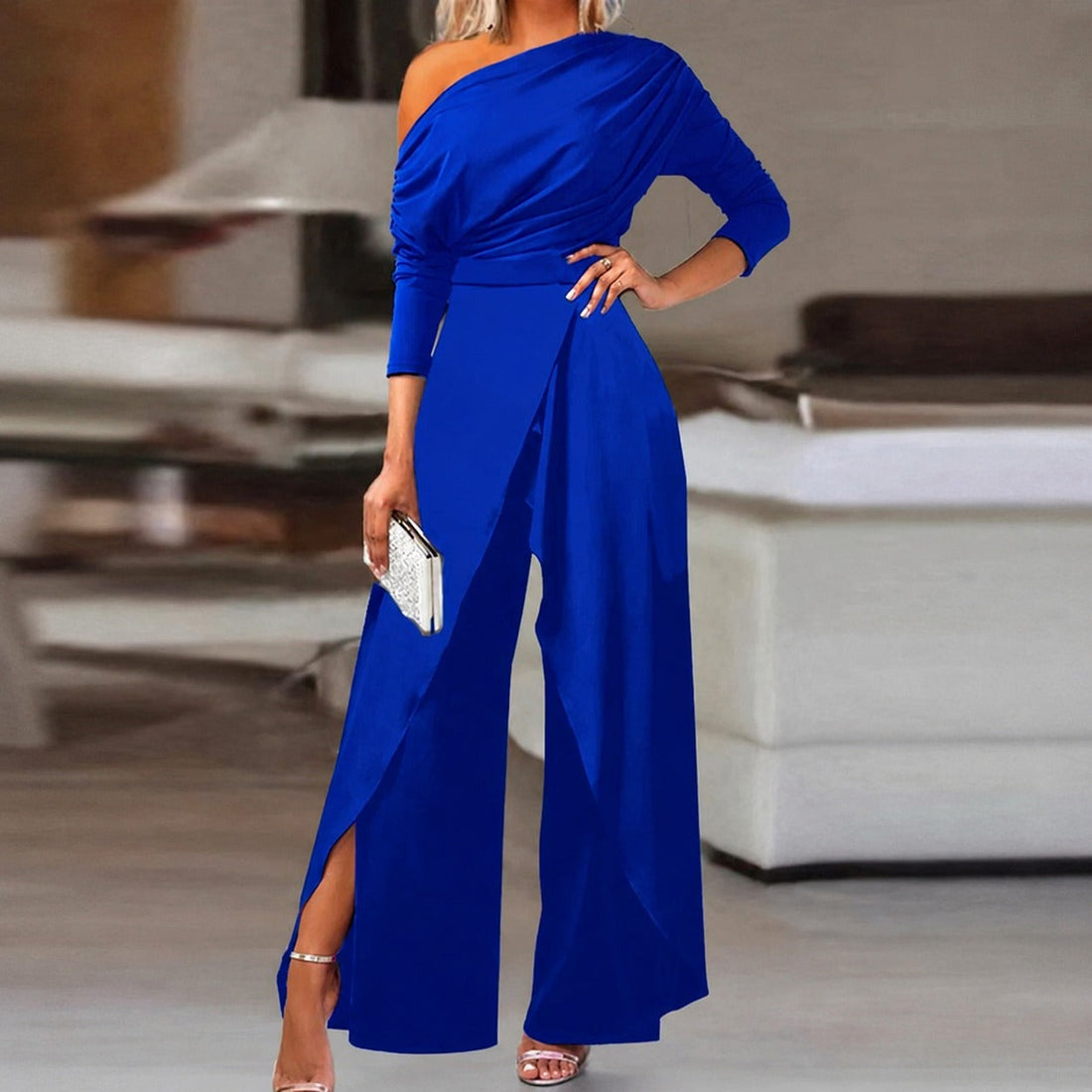 Greta - Klassischer, figurbetonter Jumpsuit