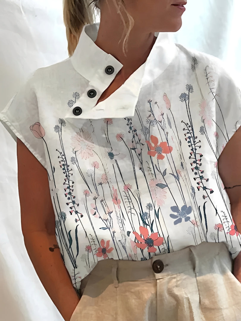 Isabel - Stilvolles Oberteil mit Muster für Damen