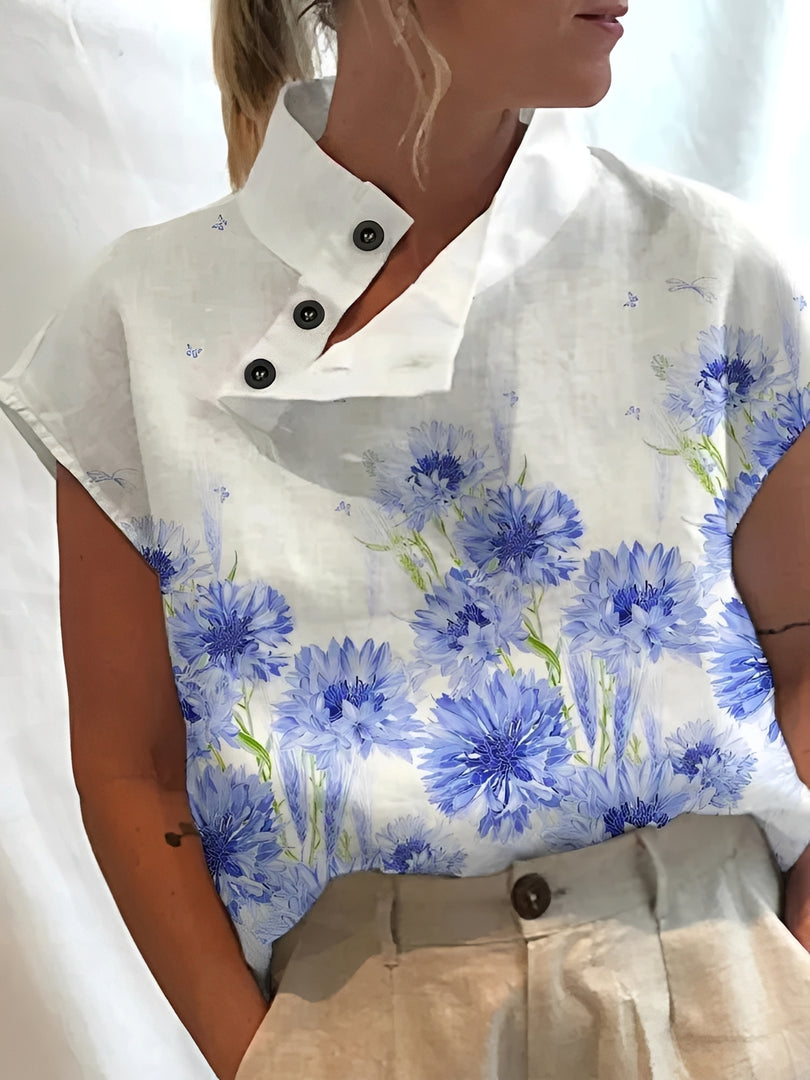 Isabel - Stilvolles Oberteil mit Muster für Damen