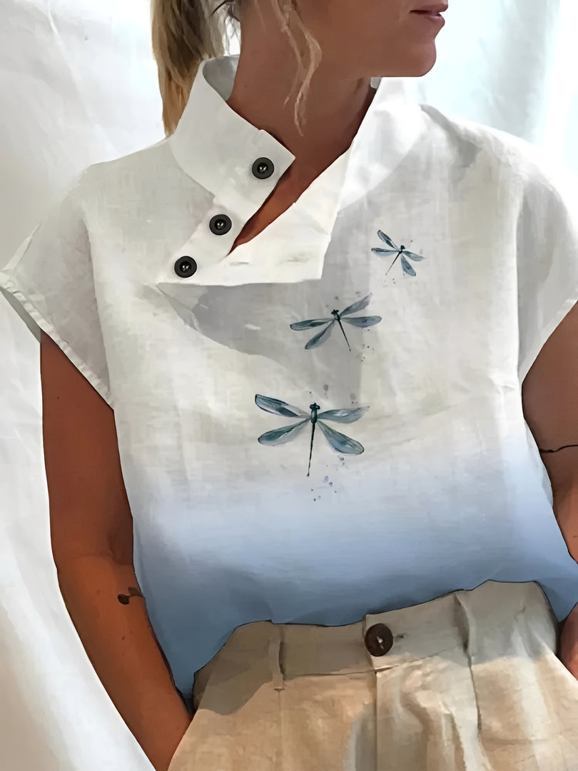 Isabel - Stilvolles Oberteil mit Muster für Damen